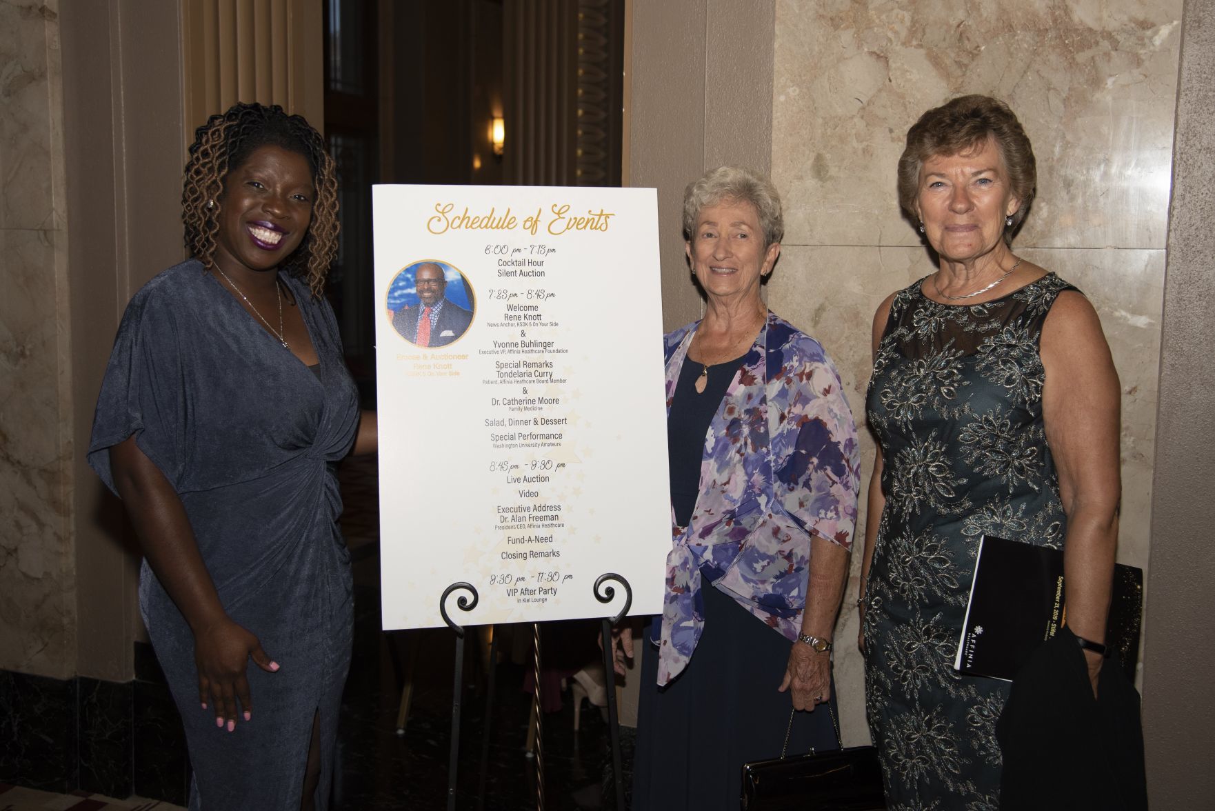Riisa Easley, Joan D'Ambrose, Linda Detring